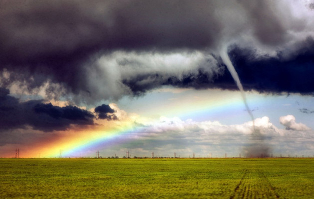 Let the storm rage on the beauiful RAINBOW always come after that.